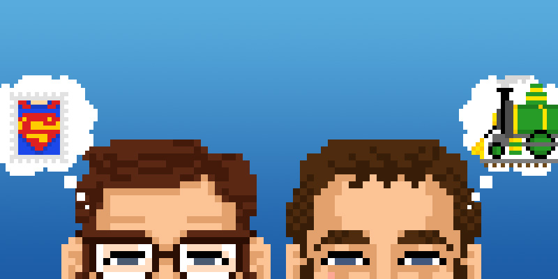Joe and Matt peer out at you. Don't break eye contact. Listen now. Episode 5: Kids Have The Darndest Hobbies